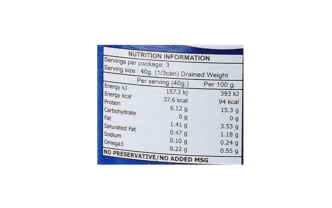 Golden Prize Sardine in Brine    Tin  200 grams